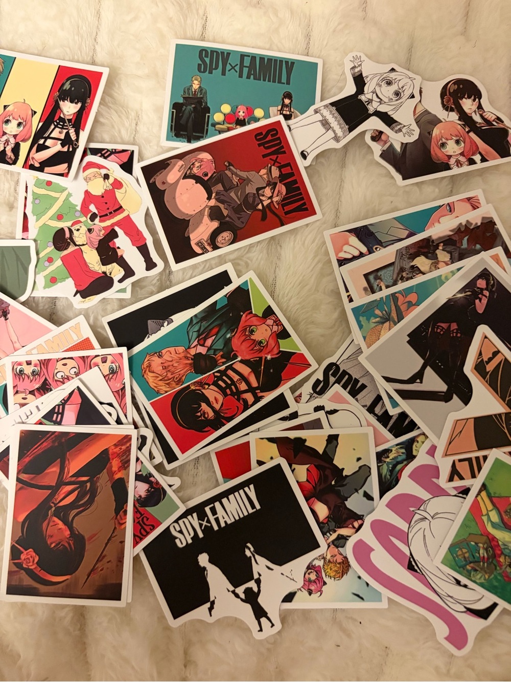 Spy x Family Stickers pack- Multicolor